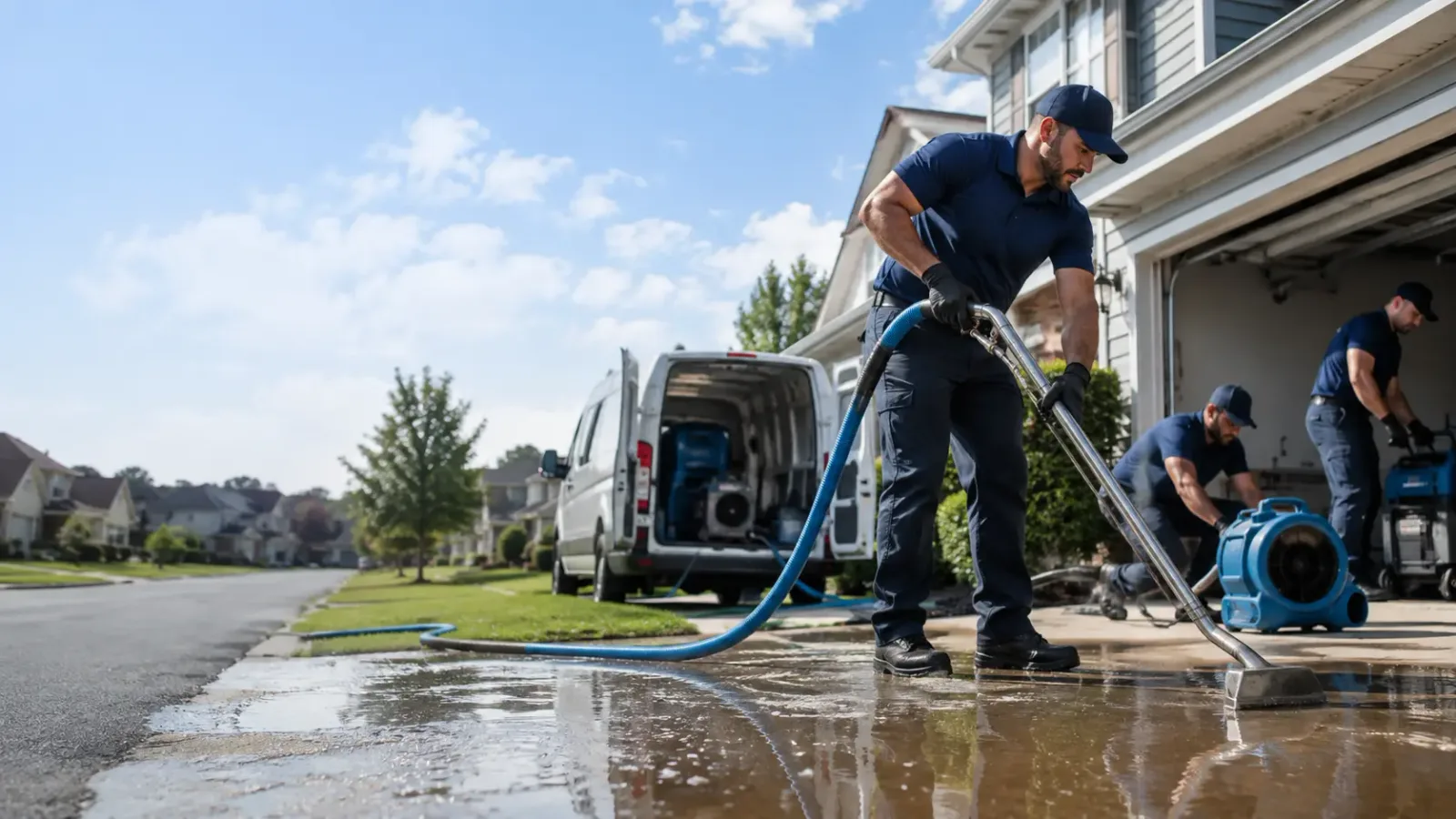 Flood Damage Restoration in Newcastle, OK